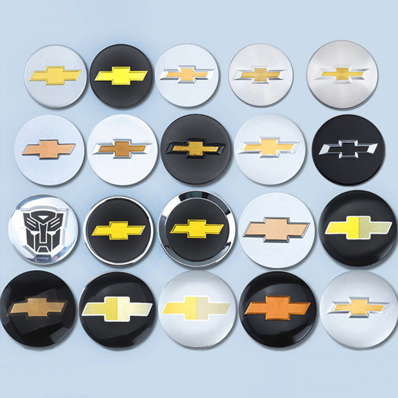 Suitable for Chevrolet wheel hub cover Cruze tire cover 58mm53mm new black label wheel hub center cover logo