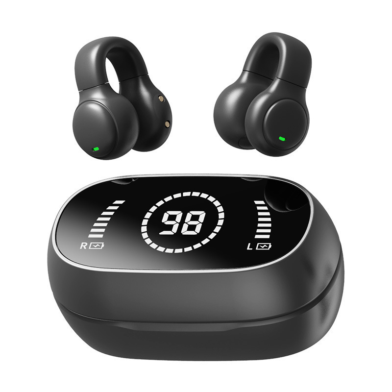 M47真 � � ワイヤレスイヤホンbluetoothイヤホンスポーツTWSイヤークリップ式耳に入らない新品イヤークリップ骨伝導|undefined
