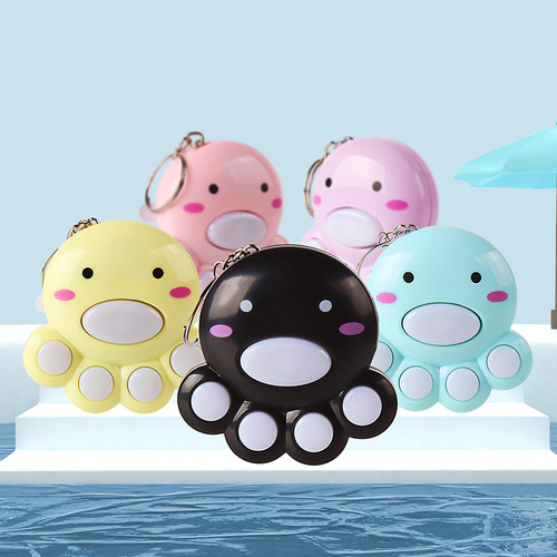Cross-border new octopus memory game console memory training mini electronic game console keychain pendant gashapon machine
