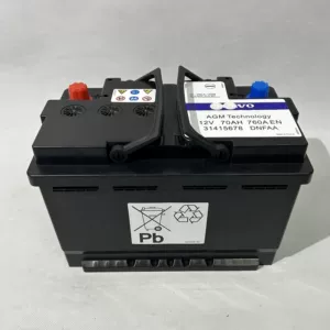 Yeni Volvo Agm-95Ah Start-Stop Akkumulyatoru V40S60Xc60S80 Ls90 ilə Uyğun