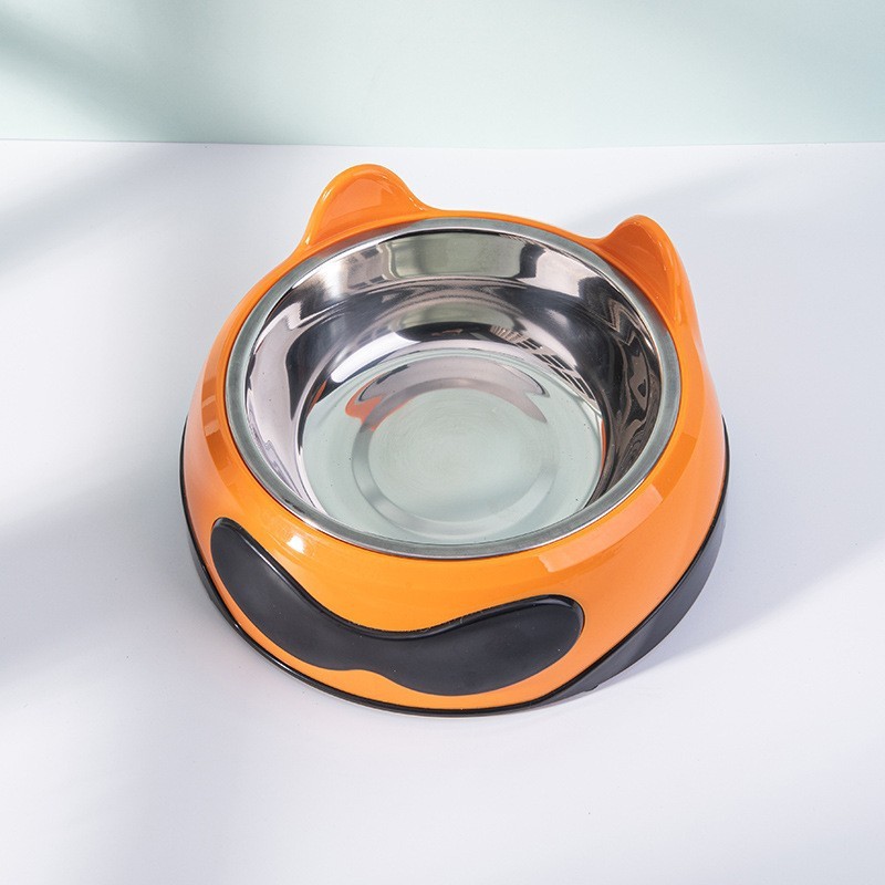オリジナル猫ボウル転倒防止鉄製ハイフットダブルボウル猫ウォーターディスペンサーペットボウルフィーダーペット用品卸売|undefined