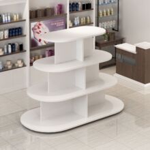 圆形中岛柜货架母婴店超市便利店酒水商场百货书店各种商用货架柜