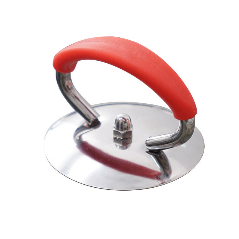 레드 실리콘 안티-scald 손잡이 (나사와 독립)