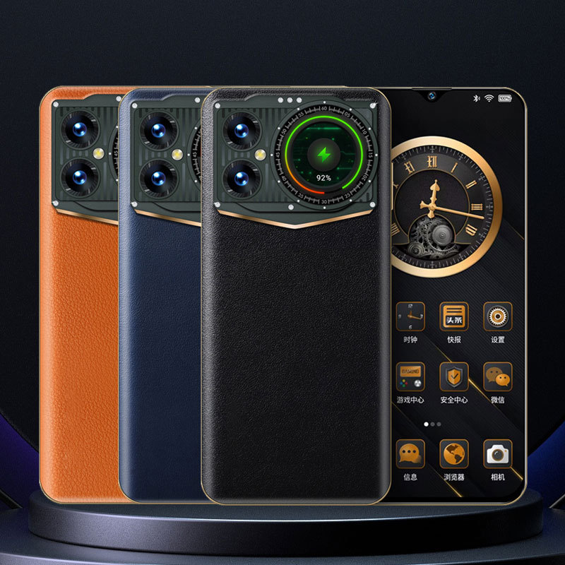 外贸跨境4G智能手机爆款现货256GB内存6.7寸直角屏F35全网通代发