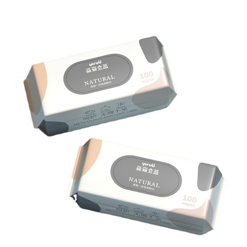 Factory direct sales disposable removable pure cotton face wipes large wholesale beauty salon facial cleansing wipes