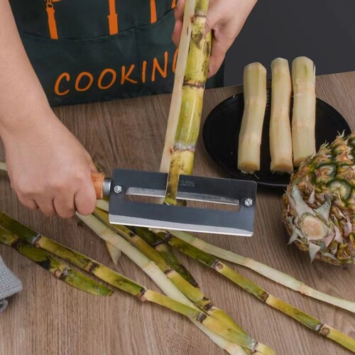 Commercial high carbon steel sugar cane knife, agricultural peeling lettuce pineapple peeling pineapple peeling knife, cane knife, sugar cane special knife