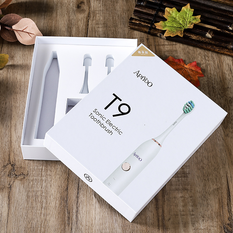 厂家批发电动牙刷包装盒天地盖礼盒批发彩印电子设备包装纸盒制定