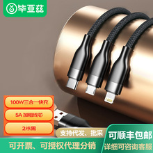 ����Ɲ ����һ100W��䔵����5A USB Type-C/Lightning܇�d��늾�