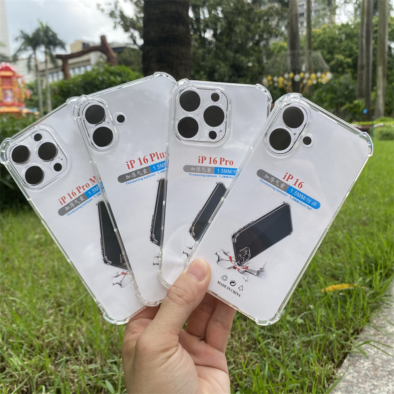 四角防摔手机壳气囊透明TPU适用小米14 CIVI/CIVI 4 PRO 5G国内