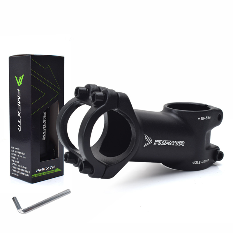 Bicicleta de pie hueco bicicleta de montaña ultraligera tubo de pie 31.8 más o menos 10 grados 17 grados grifo de bicicleta de aleación de aluminio