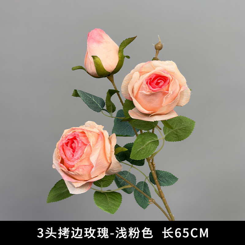 3-head overlock stitched roses - "new arrival recommendation"
