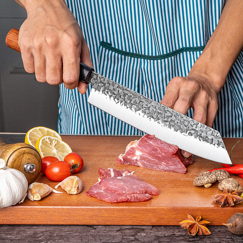 Wholesale Set of Cross-Border Forged Japanese-Style Salmon Fillet Yanagi Sashimi Knife—Sushi & Sashimi Specialty Tool for Fish