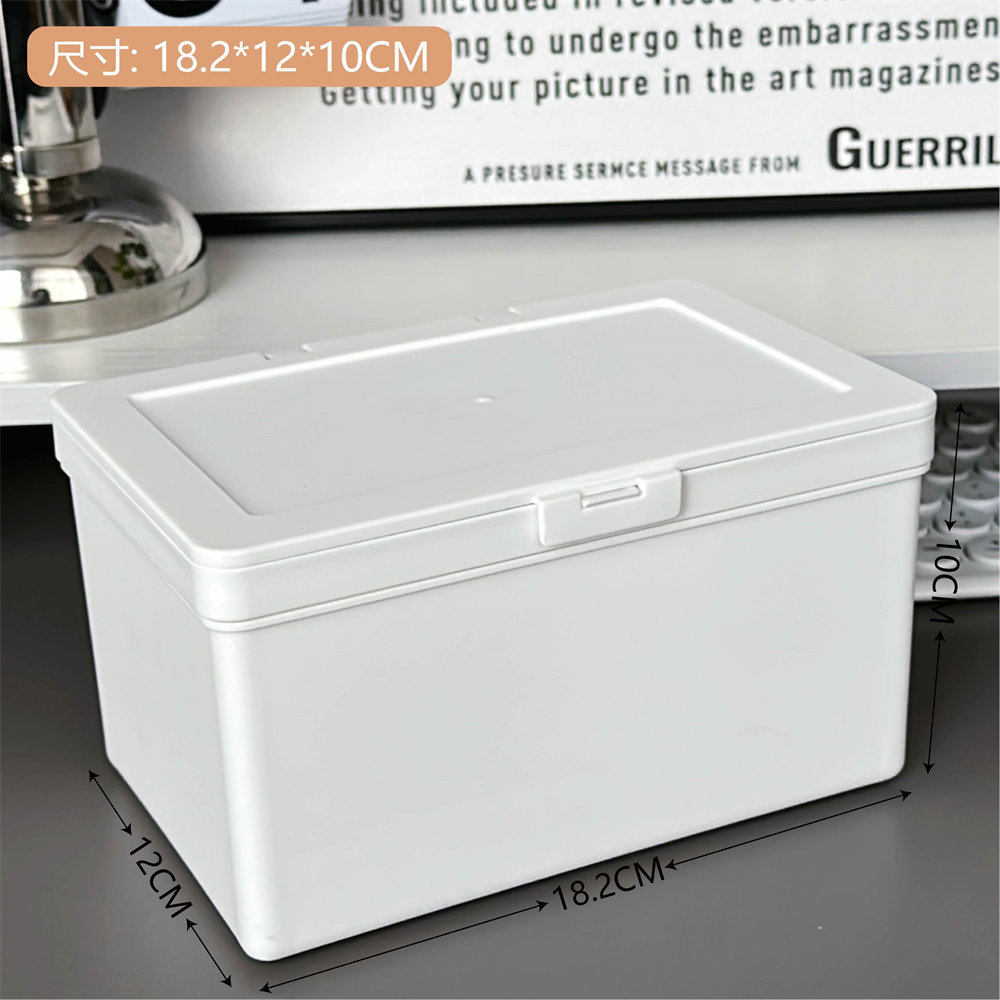 Caja de almacenamiento de escritorio multifuncional dormitorio de estudiantes caja de almacenamiento de artículos diversos rectangular chica caja del teléfono artefacto de almacenamiento