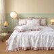 Hepburn Summer Pearl Cotton Summer Quilt Four-piece Set Summer Cool Quilt Light Luxury Air-conditioning Quilt Machine Washable Cool Thin Quilt