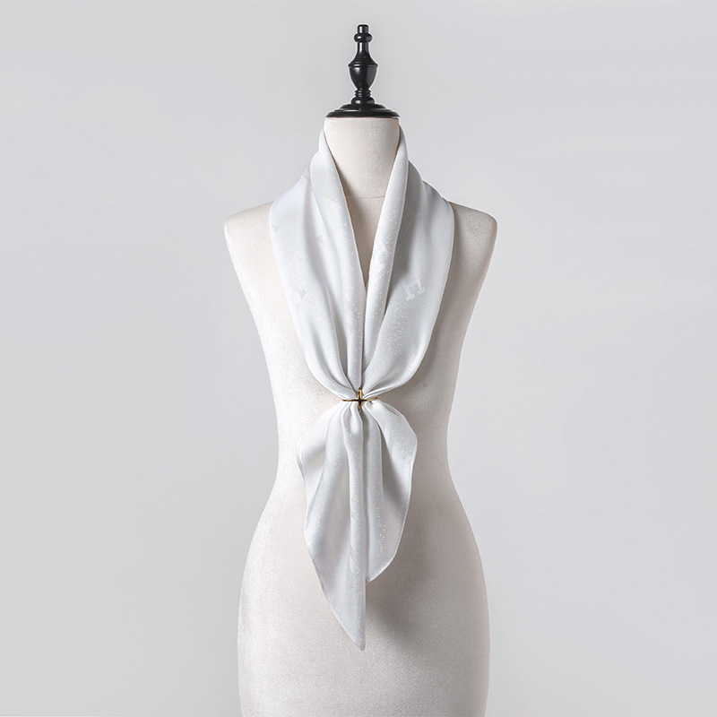 Turkish Women's Solid Colour Hijab Exquisite Multi-functional Shawl_voghion.com