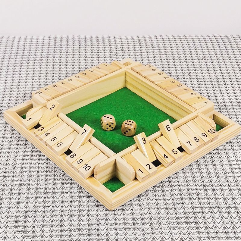 Board game, wooden digital table interactive logic intellectual smart toy for teaching maths, logical thinking