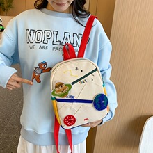 2025卡通星球卡通双肩包新款轻便迷你书包儿童大容量休闲背包学生