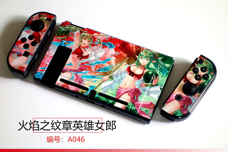 【一件】任天堂switch分体保護ケースゲームテーマカラーケース硬質保護ケース|undefined