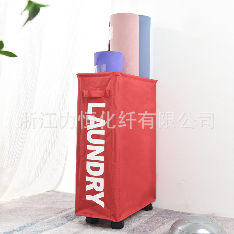 Cesta de lavandería de tela ropa de una sola rejilla caja de almacenamiento de artículos diversos bolsa de almacenamiento de malla suministros para el hogar cesta de lavandería