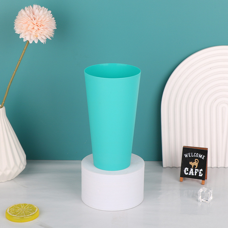 Amazon ventas transfronterizas calientes estudiantes de cuello blanco simple taza de lavado taza de cepillo de dientes taza portátil taza de mano mayorista