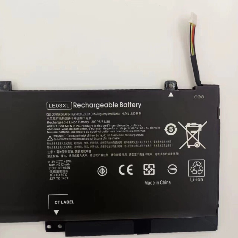 Suitable for Hp X360 Le03Xl Tpn-W114 Tpn-W113 Tpn-W116 Laptop Battery