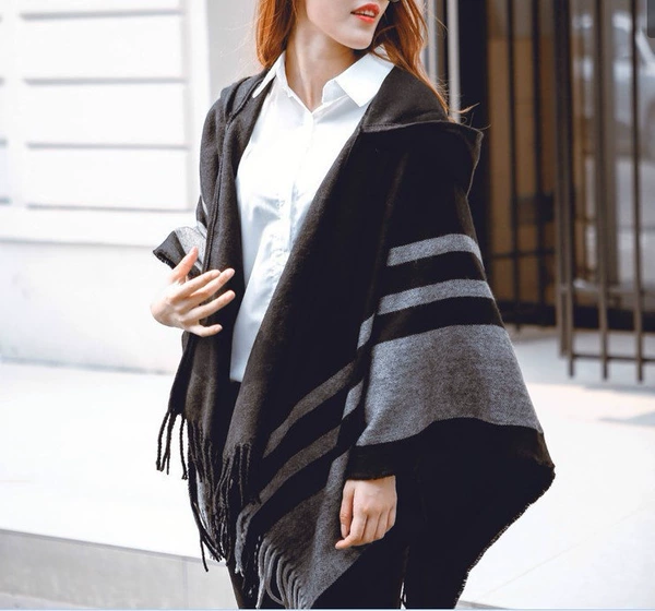 Striped black