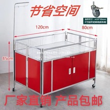 超市促销台展示架折叠促销花车货架特价车甩货车促销车特价处理