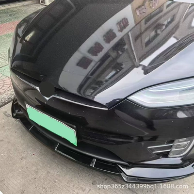Cross-Border Hot Sale Suitable for Tesla Model X 2017-2020 Front Shovel Punched Fixed Small Surround Front Lip (Big Surrounded)