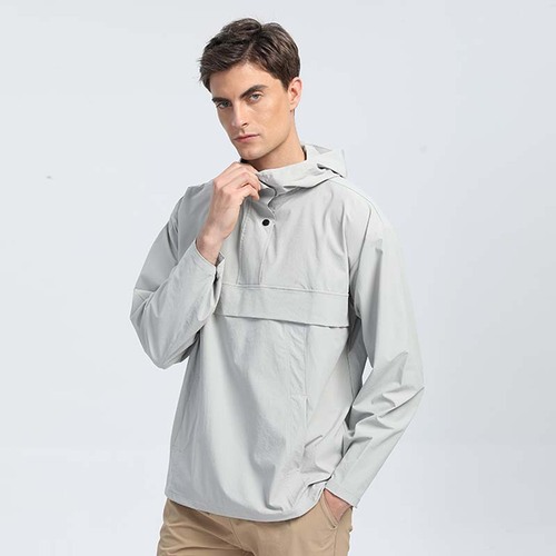  Autumn New Casual Jacket Men's Trendy Brand Fashion Men's Loose Trendy Sports Breathable Hooded Top