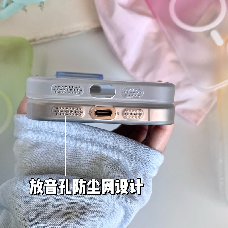 iphone17promax手机壳适用苹果16磨砂冰雾渐变磁吸15/14跨境13/12|undefined