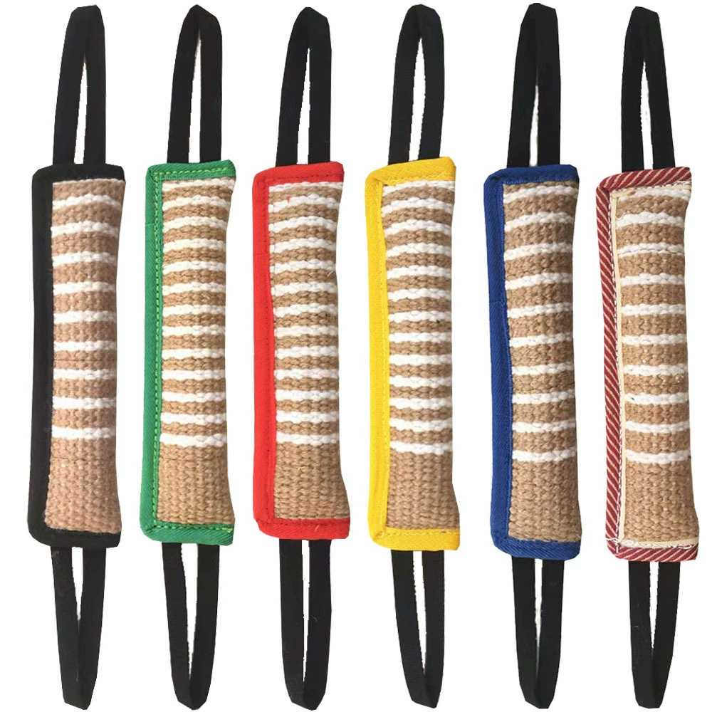 Дрессировка собачьих принадлежностей Укус джута Укус собачий укус палка