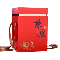 Высококачественная Подарочная коробка Xinhui для мандариновой кожуры, пустая коробка со стеклянной бутылкой, герметичная банка, половина кошачьей специальной бумаги, бронзирование, настраиваемый логотип