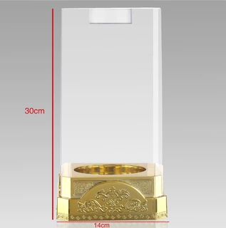 亚克力酒盒透明展示酒盒私人订制烫金印字塑料酒盒酒瓶高档外包装