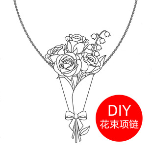 �羳��Ʒ Wearable Flower Bouquet Clip ���ʽ������