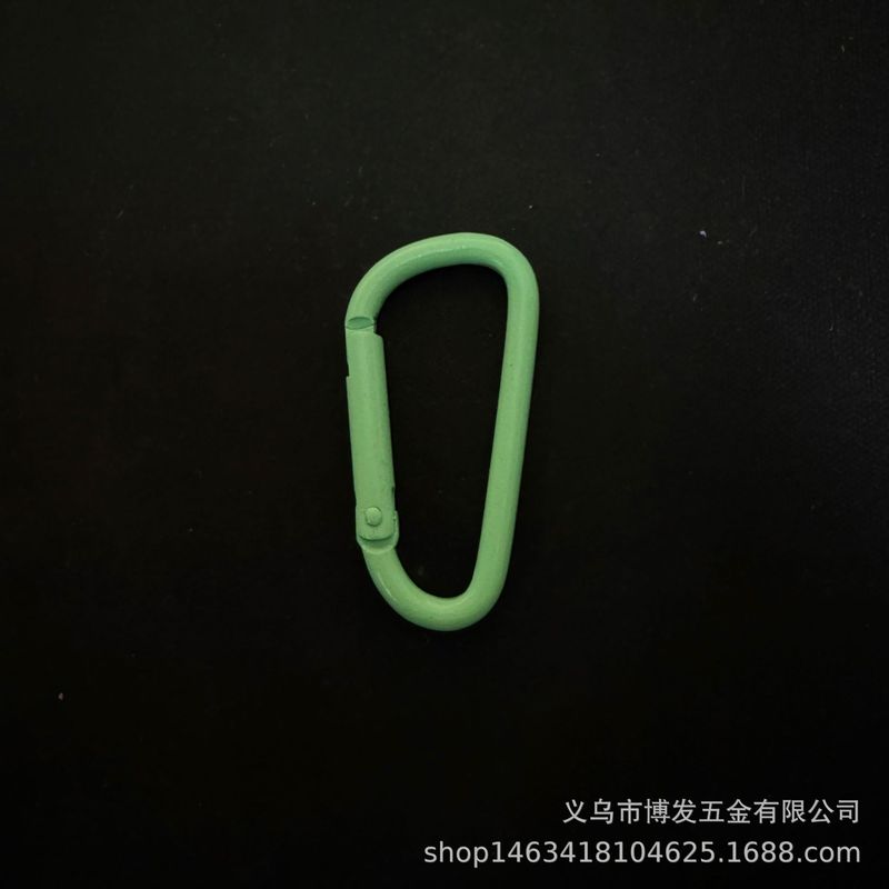 工場直販カラフルなカラビナスプリングフックアクセサリー DIY クリエイティブメタルキーホルダーリングジュエリーアクセサリー|undefined