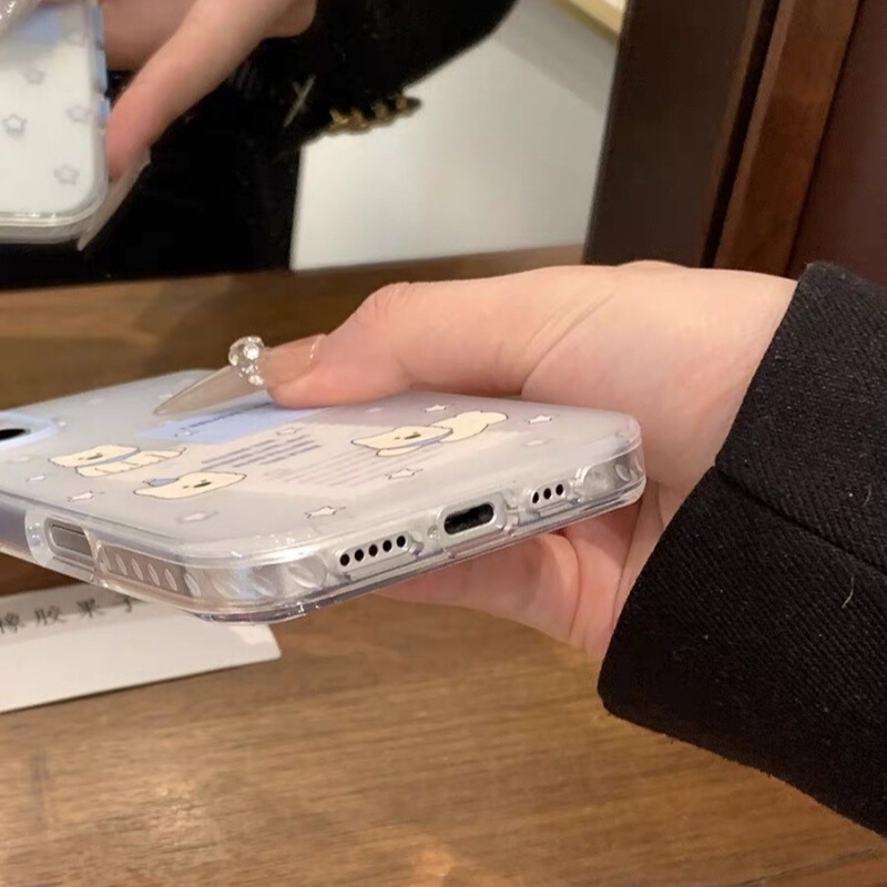 可爱星星便签西高地苹果16promax手机壳适用iPhone15pro双层14pro|undefined