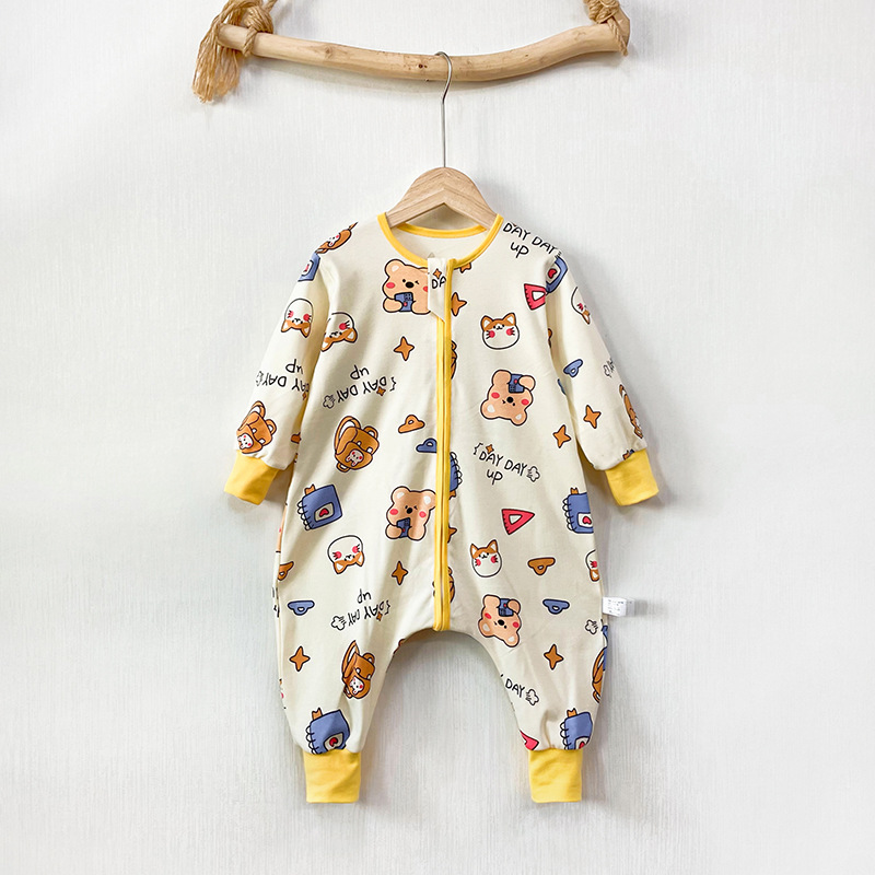 양면 침낭 책가방 곰돌이 (22-28도 적합)