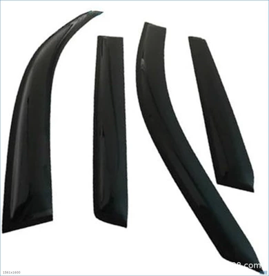 Rain Guard Outlander – Rain shield - injection-molded-thickened-black-translucent-outlander-sport-2013-2021-luxury-smoked-color-4-pieces