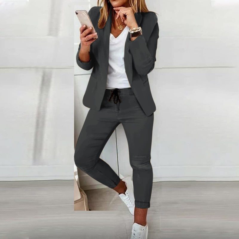 2023wishアマゾン独立駅新型カジュアルファッションスーツ婦人服セット|undefined