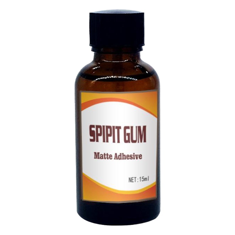 Cine y Televisión maquillaje alcohol pegamento amarillo pegar barba falsa Ópera drama piel maquillaje pegamento suministro de la fábrica