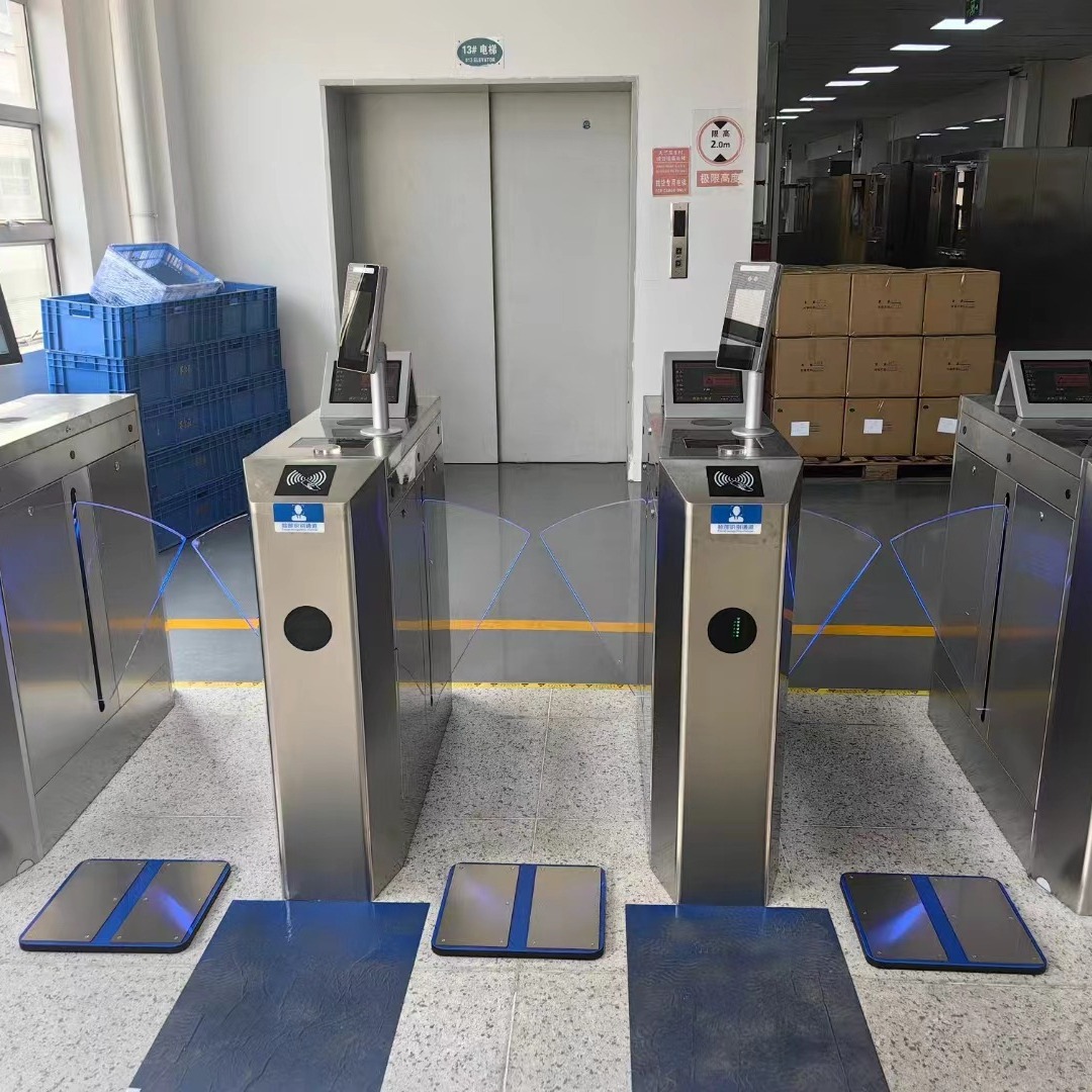 工厂ESD防静电翼闸三辊闸显示阻值门禁系统无尘车间手脚检测设备