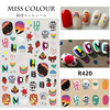 Nail stickers for nails, fake nails, sticker, Chanel style