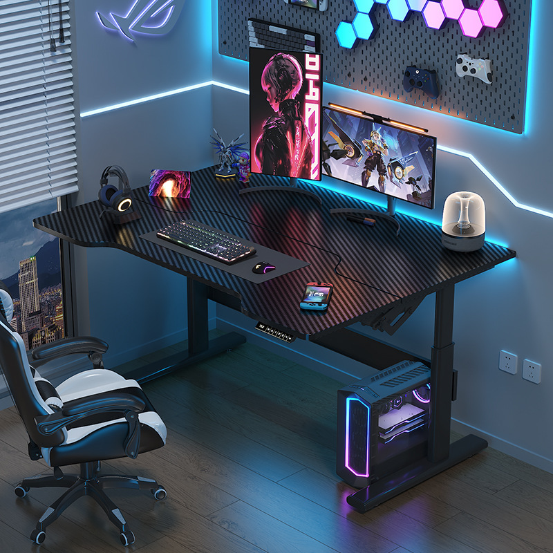 Electric Adjustable Desktop Computer Desk, Office Desk, Gaming Desk, Adjustable Solid Wood Multifunctional Desk Electric Adjustable Desktop Computer Desk, Office Desk, Gaming Desk, Adjustable Solid Wood Multifunctional Desk