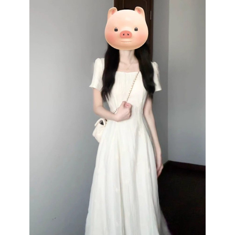 今年の人気のフレンチウエストハイエンドスリムドレス女性用2025年夏新作重工業ロングスカート|undefined