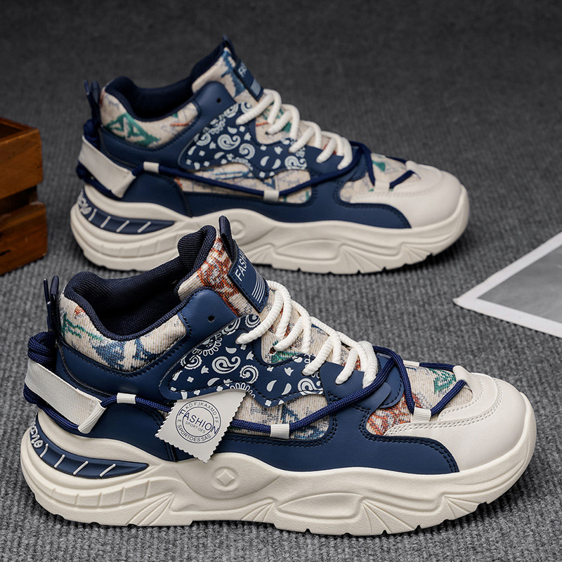 Zapatos de hombre 2026 nueva primavera juvenil casual zapatos deportivos de carreras estudiantes de suela gruesa antideslizante zapatos de moda para hombre