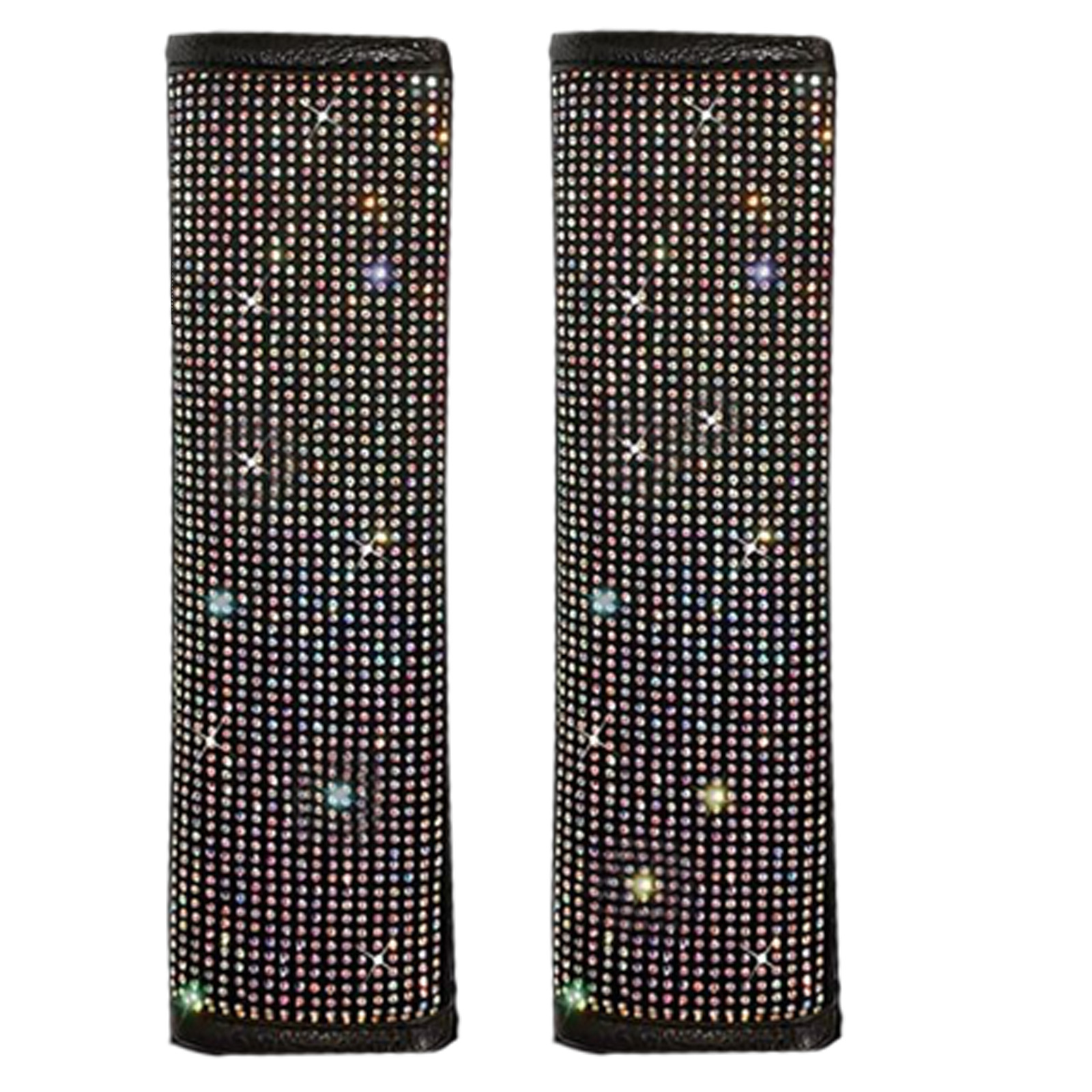 Cross-Border Foreign Trade Goddess Dazzling Diamond-Studded Rhinestone Full Diamond Car Seat Belt Shoulder Pad Glitter Stickers