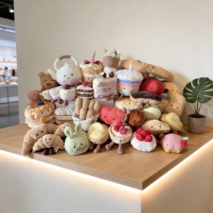 Ӣ��jellycatȤζ��ʳ��Ʒϵ�кϼ�ë�q��ż��Y�������l�����Rȫ