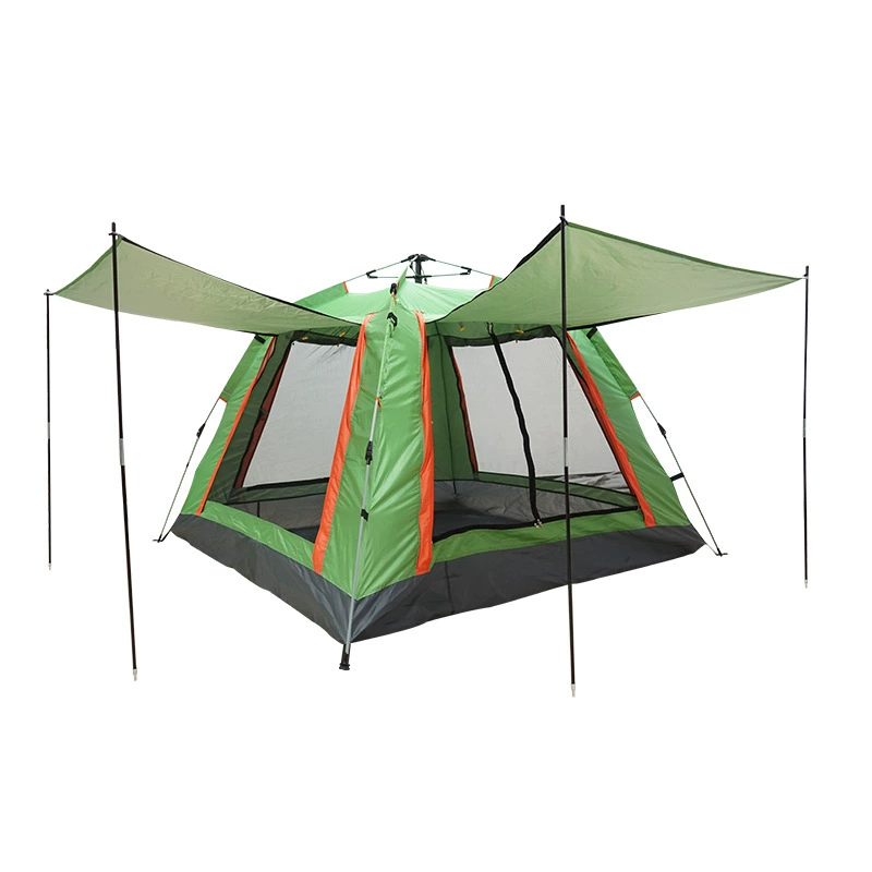 Travel automatic handheld folding tent for hiking for traveling, fully automatic