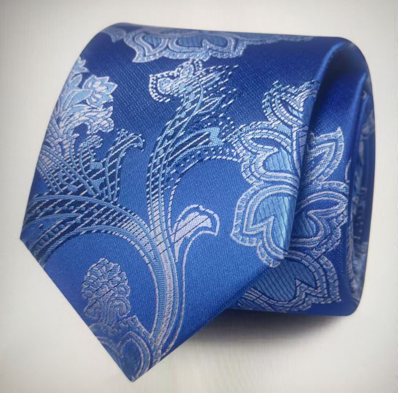 Corbata de Negocios para Hombre de 7.5 cm de Poliéster para Cenas y Negocios image 50