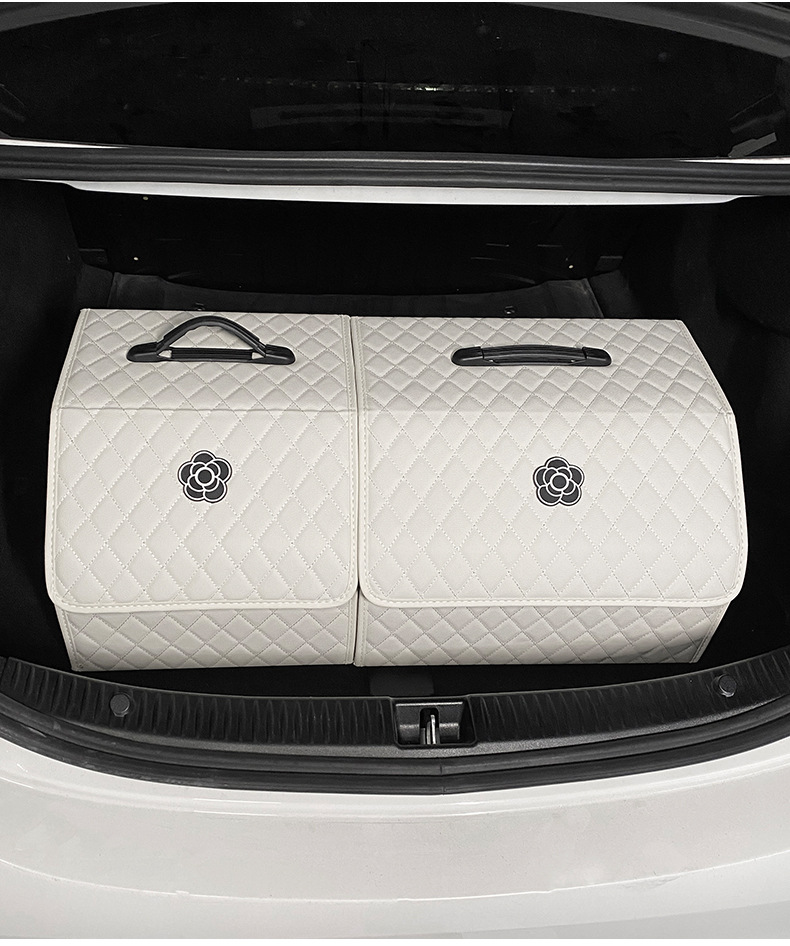 Car trunk storage box multi-functional Internet celebrity small car supplies practical Complete Collection car trunk storage box for women